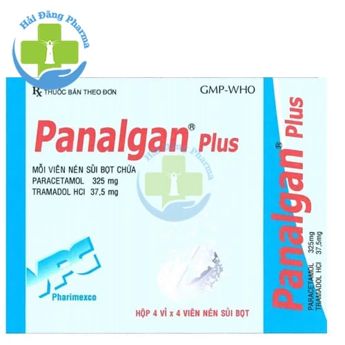 Panalgan plus - Hộp 4 vỉ x 4 viên